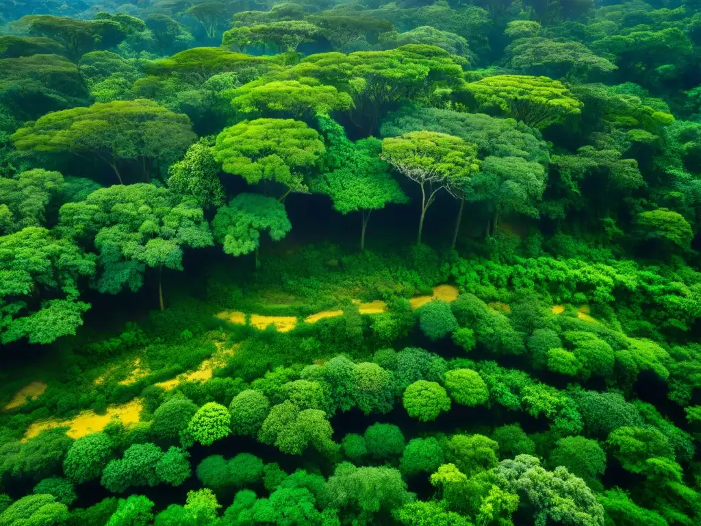 Misteriosos tesoros arqueológicos ocultos en la selva Descubre un antiguo asentamiento entre la frondosa selva: detección de asentamientos antiguos con sensores