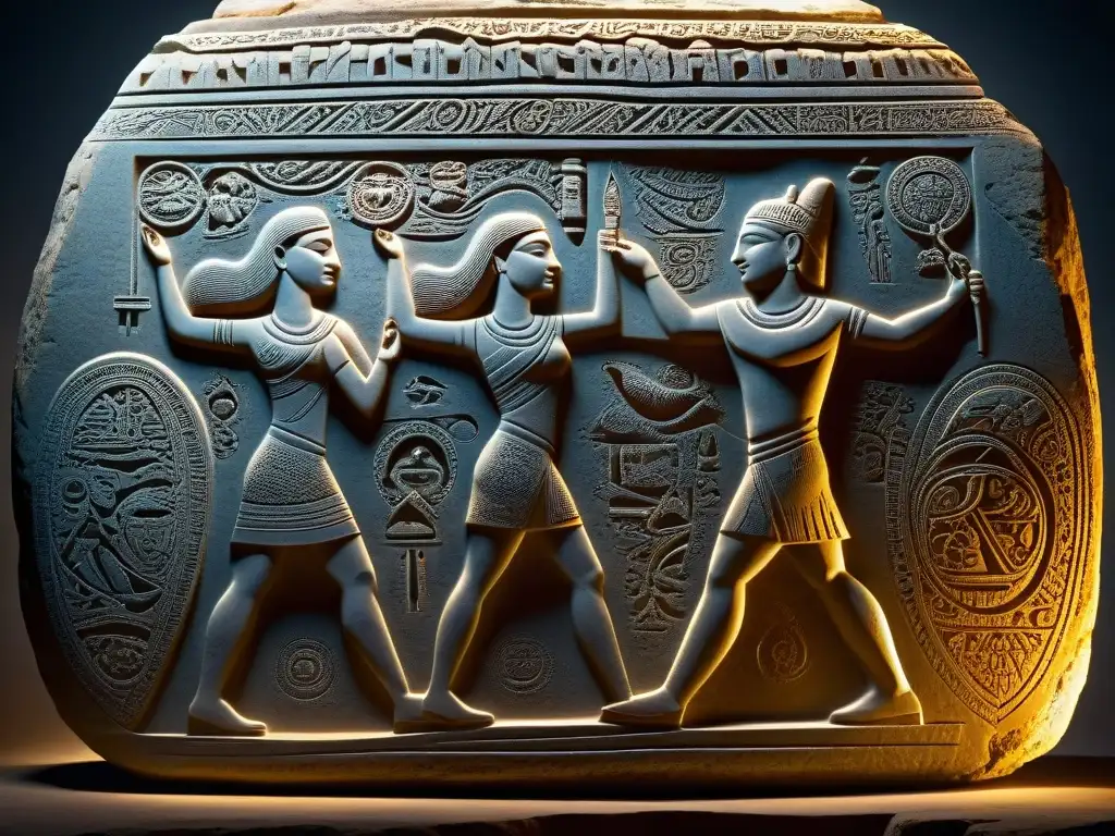 Artefactos megalíticos de precisión inexplicable: Intrincadas y detalladas esculturas de piedra revelan arte antiguo