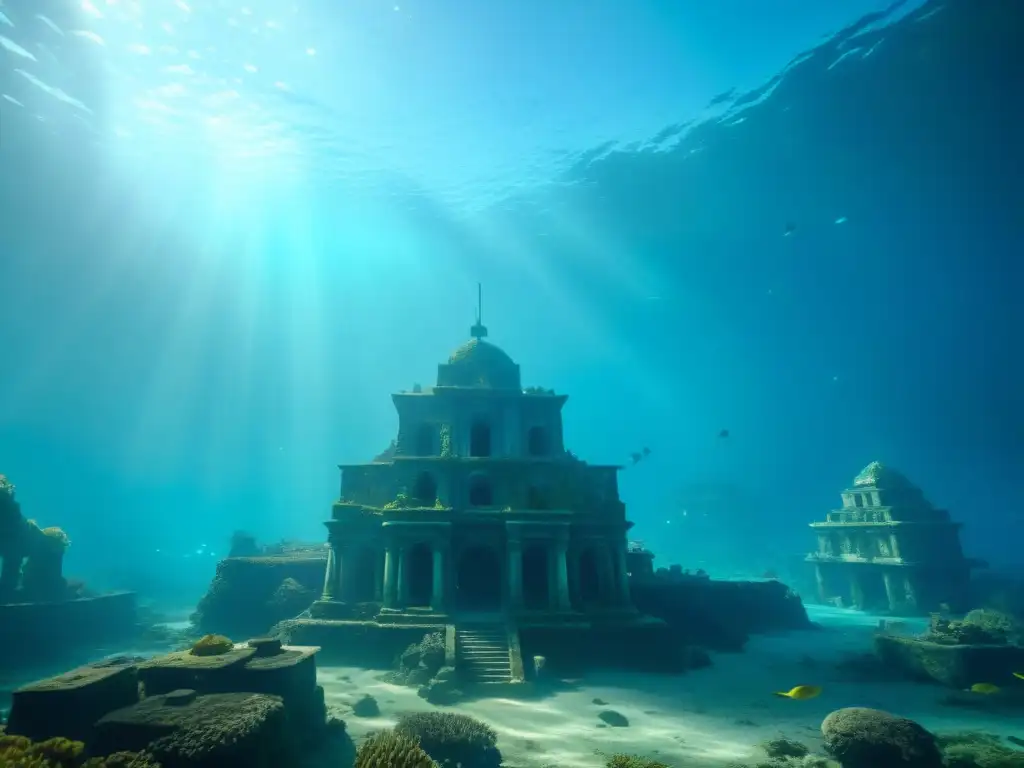 Descubre la ciudad submarina con Tecnología sonar para ciudades sumergidas