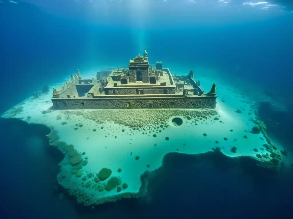 Descubre la ciudad sumergida con tecnología sonar para ciudades sumergidas