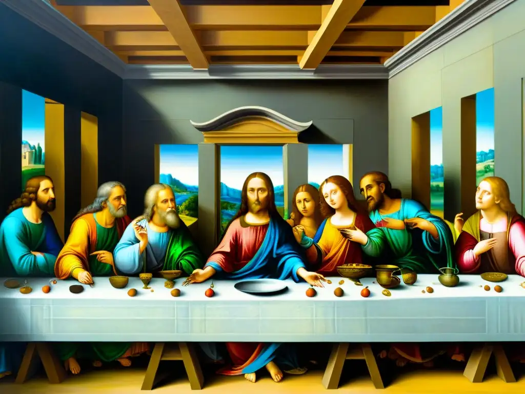 Detalles misteriosos y expresiones en La Última Cena de Da Vinci