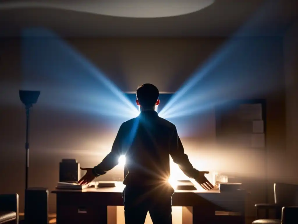 Detective psíquico revela secretos en escena del crimen Un detective paranormal resuelve crímenes con habilidades extrasensoriales en una escena misteriosa