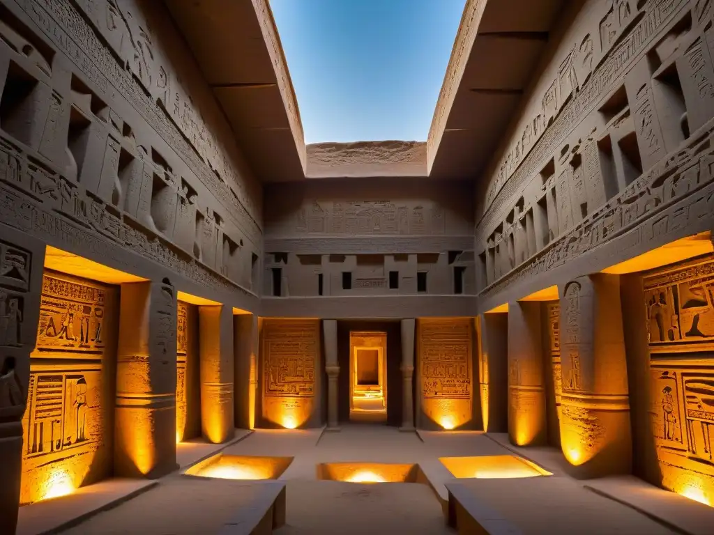 Misterioso laberinto de Hawara: intrincada arquitectura egipcia Explora la enigmática existencia del Laberinto egipcio Hawara con sus intrincados pasillos, cámaras y jeroglíficos