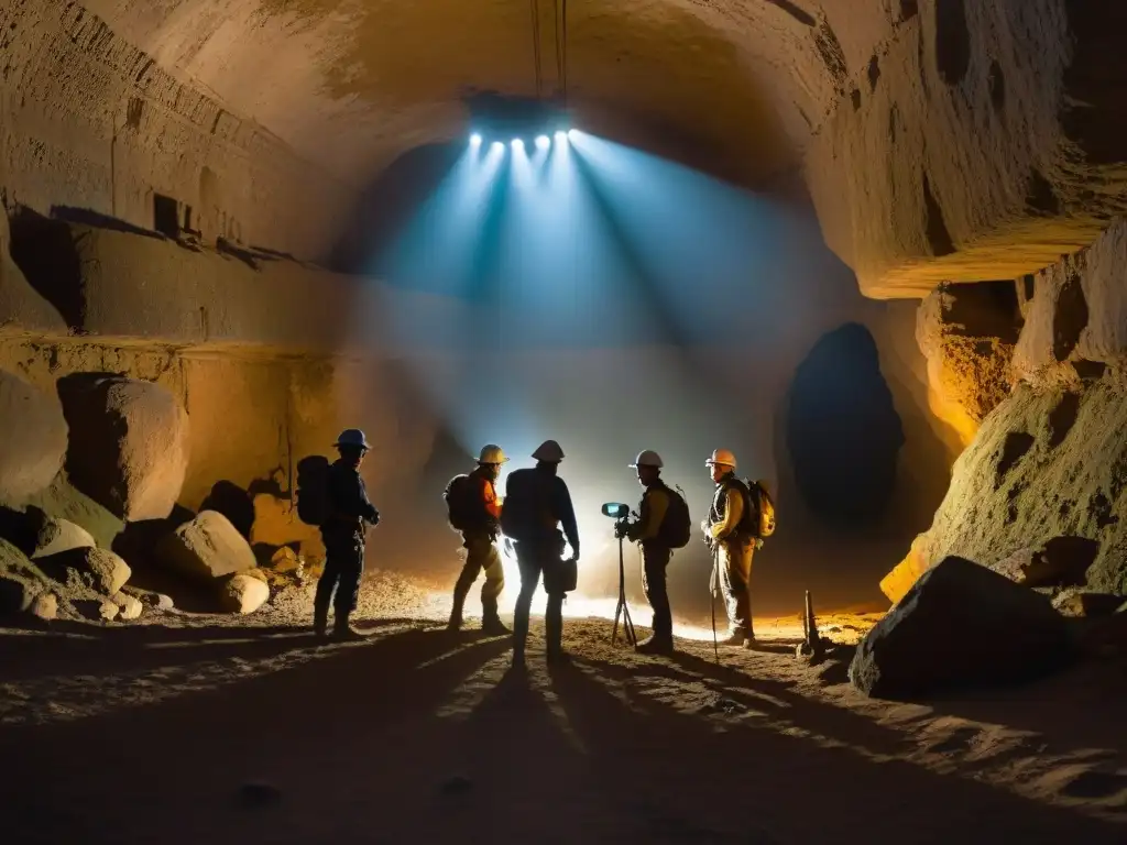 Exploración subterránea: desenterrando secretos ancestrales Equipo de investigadores utiliza georradar para descubrir lugares subterráneos en ruinas antiguas