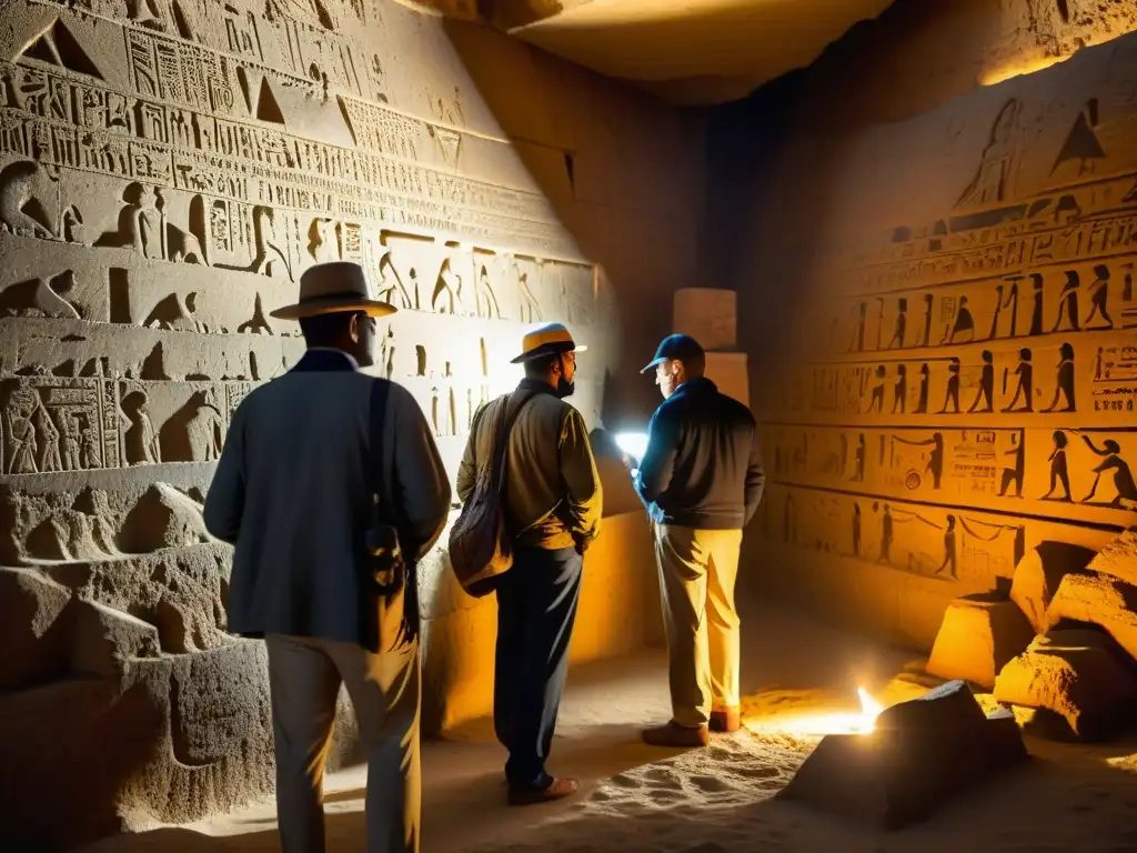 Exploración arqueológica en la Cámara del Rey Exploración de teorías misteriosas en la Cámara del Rey, Gran Pirámide de Giza