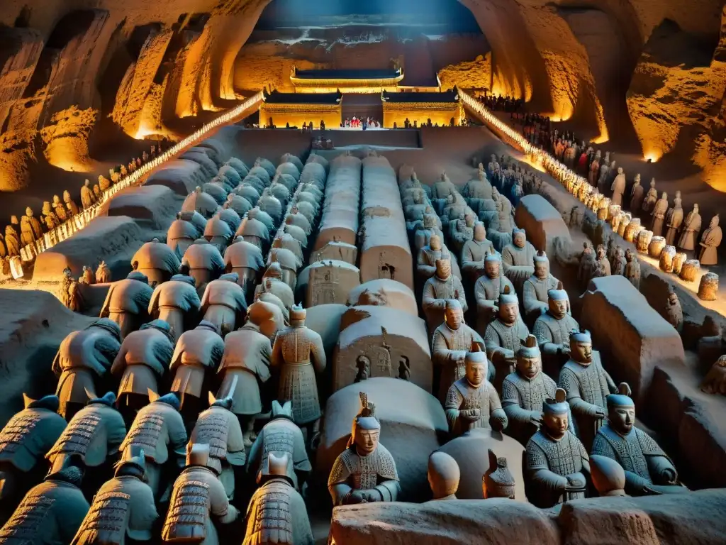 Guardianes inmortales: el ejército de terracota en la tumba china Guardianes de la inmortalidad: ejército de terracota en misteriosa tumba china