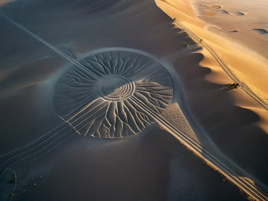 Intrigantes geoglifos en desierto: artefactos megalíticos precisión inexplicable