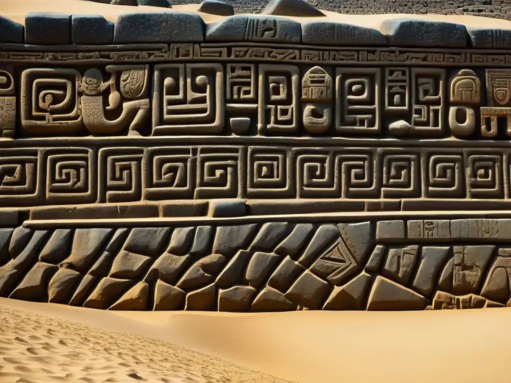 Misteriosas inscripciones en las pirámides de Caral Intrincados grabados en las misteriosas Pirámides de Caral esperan ser descifrados