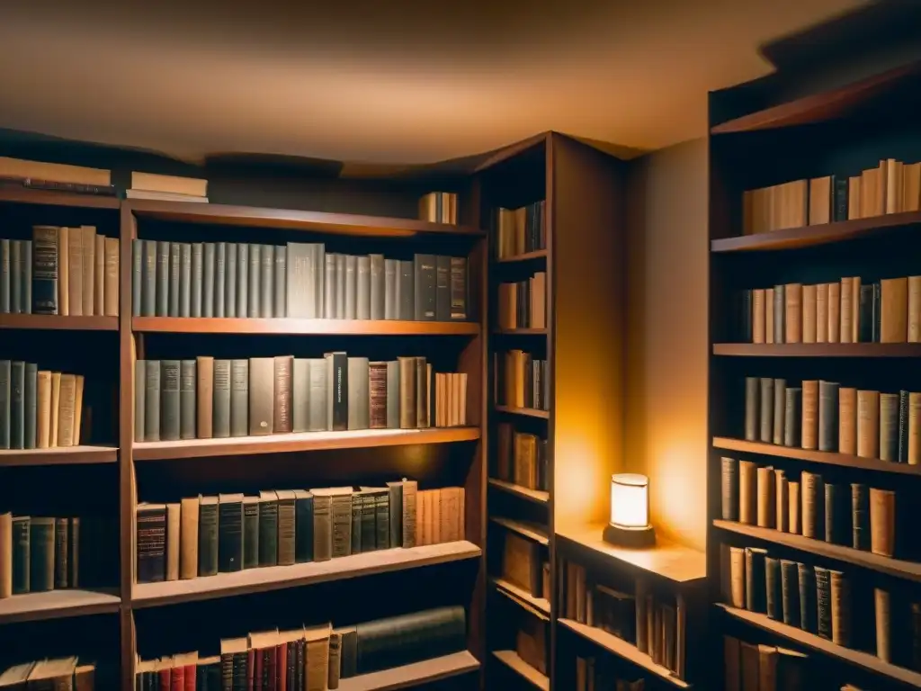 Misterios de sectas y cultos: El oscuro secreto revelado Libro antiguo 'Secretos de lo Desconocido' en habitación misteriosa llena de literatura sobre misterios paranormales sectas cultos