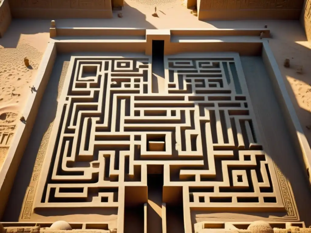 Misterioso laberinto egipcio de Hawara: historia y secretos Explora la majestuosidad del laberinto egipcio Hawara, desvelando sus intrincados detalles arquitectónicos y misteriosos pasillos