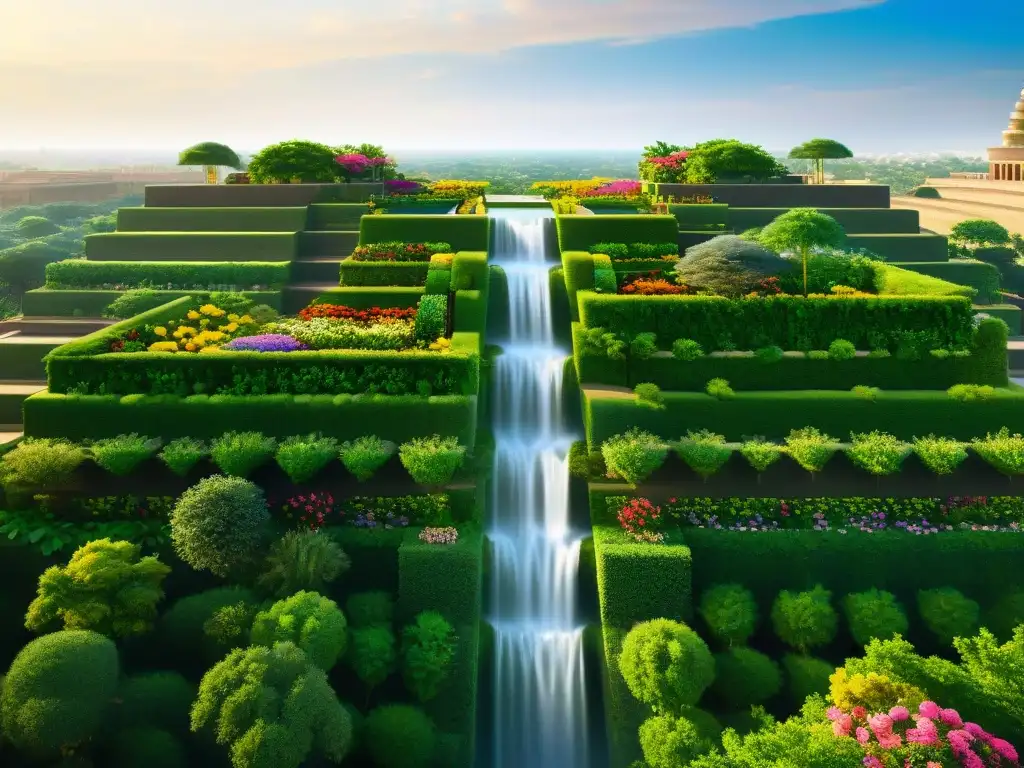 Hermosos Jardines Colgantes de Babilonia: Detalles y Esplendor Majestuosos jardines colgantes de Babilonia revelan secretos antiguos