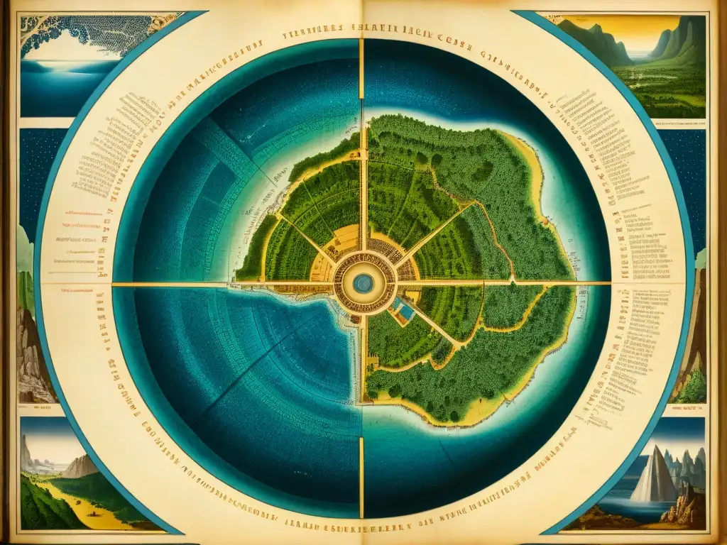 Mapa antiguo de la Tierra hueca: túneles, cavernas y civilizaciones ocultas Mapa detallado de la Tierra hueca con túneles, cavernas y civilizaciones ocultas en su núcleo, despierta curiosidad y fascinación