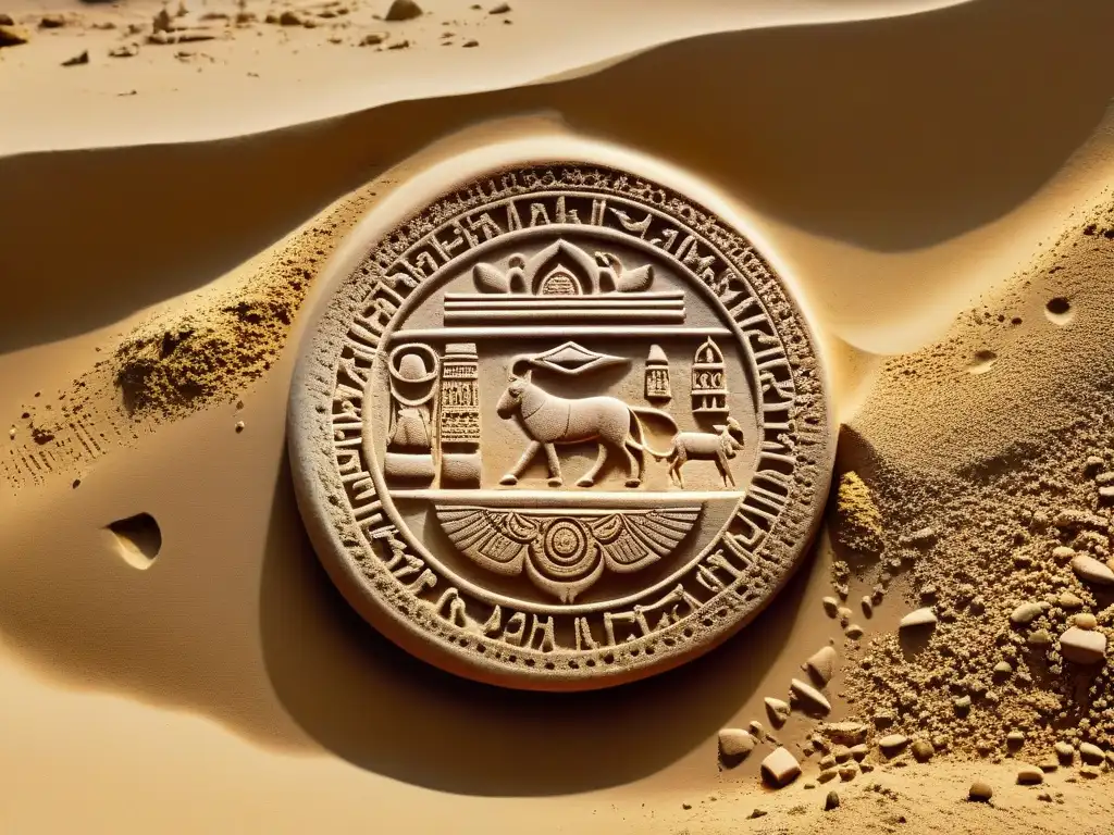 Excavación en Mohenjodaro: Descubrimiento de sello ceremonial Descubre los misterios de la cultura Indus resueltos en excavación arqueológica en Mohenjodaro