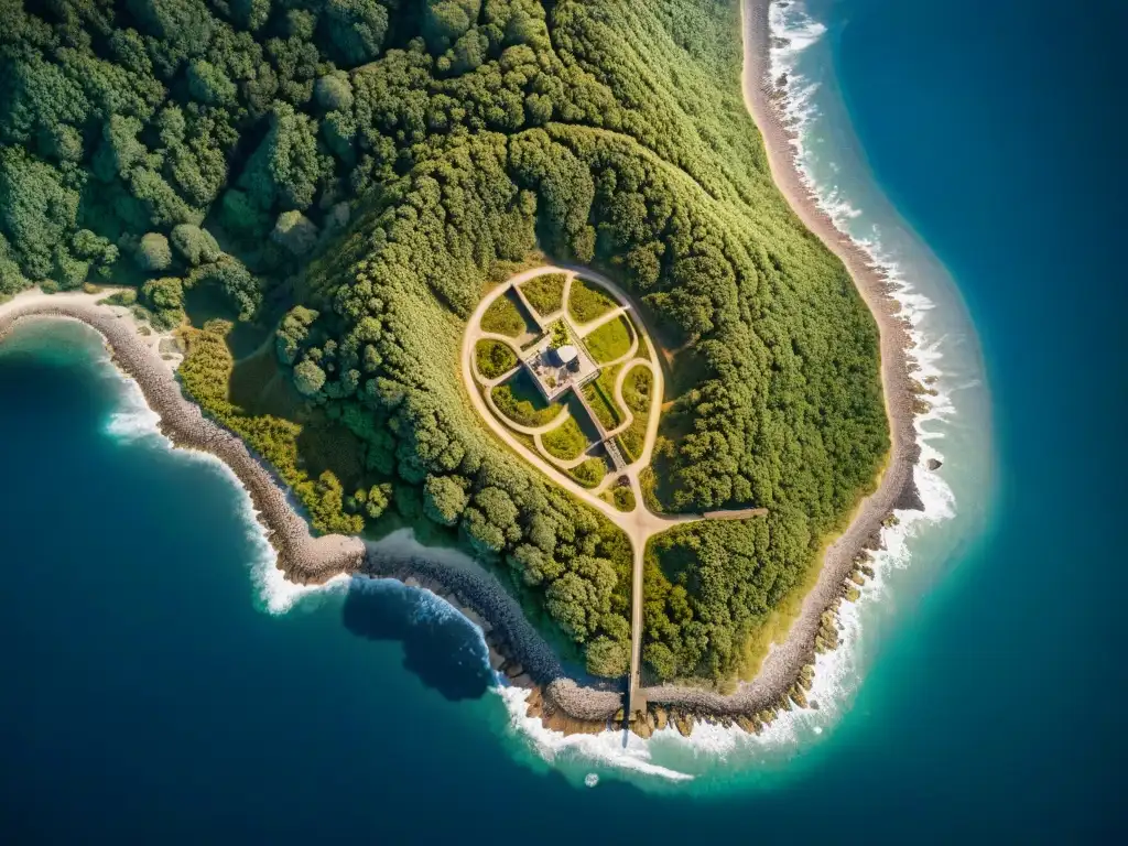 Explorando Oak Island: misterios subterráneos y tesoros ocultos Descubre los misterios de Oak Island en su red subterránea de túneles y paisaje misterioso junto al vasto océano