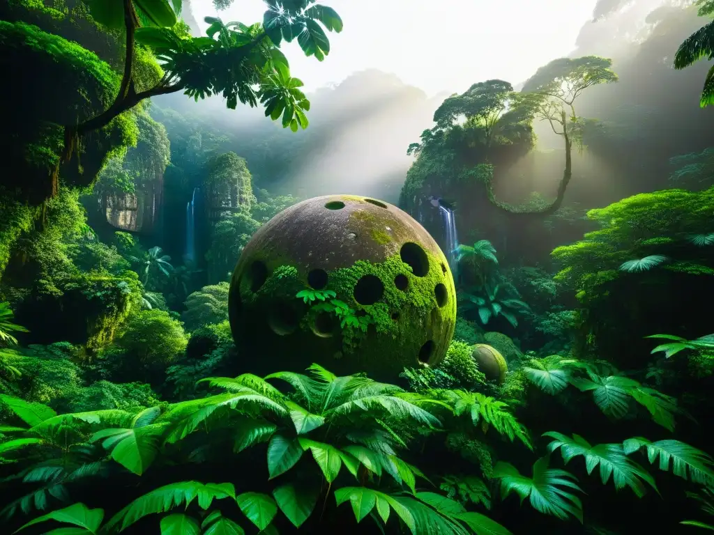 Misteriosas esferas de piedra en la selva tropical Misteriosas esferas de piedra gigantes ocultas en la exuberante selva tropical