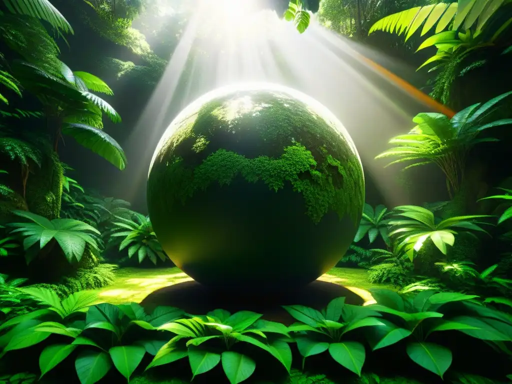 Misteriosas esferas de piedra ocultas en la selva exuberante Misteriosas esferas de piedra gigantes entre exuberante selva, revelando su origen ancestral