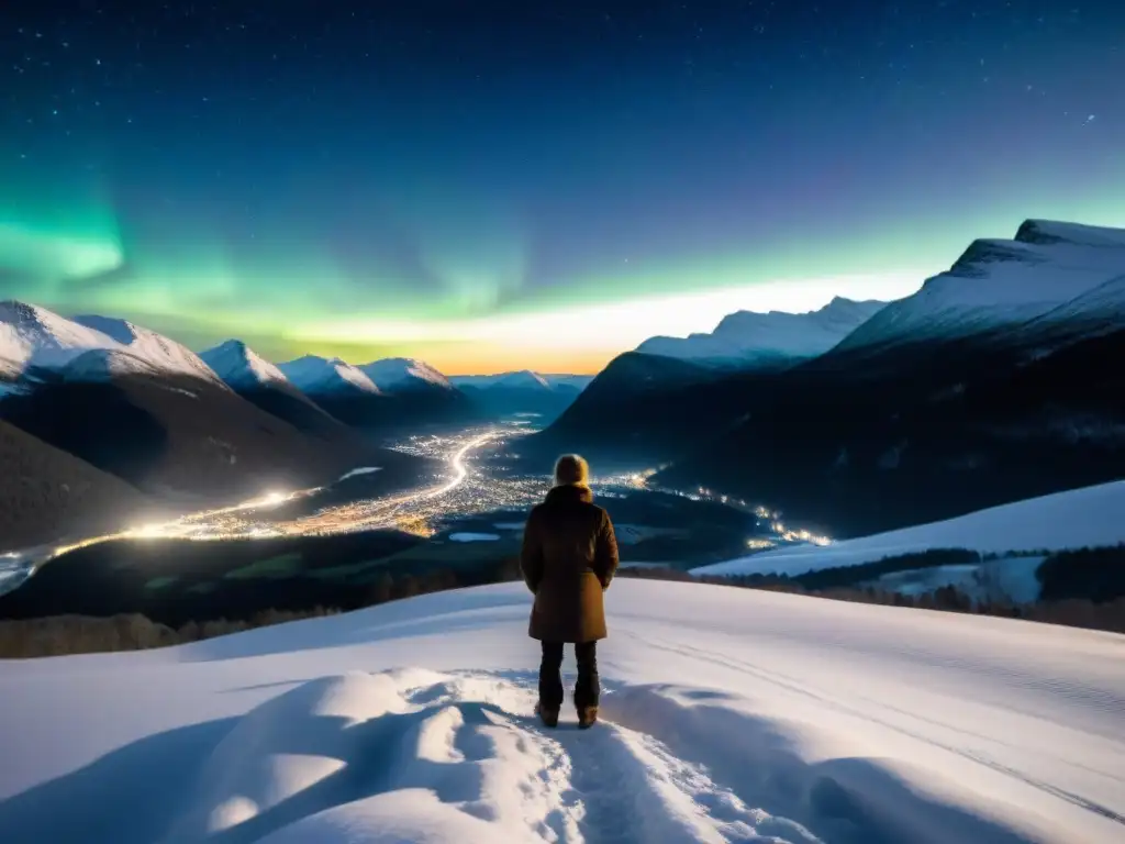 Misteriosas luces en el cielo de Hessdalen, Noruega Misteriosas luces de Hessdalen reveladas en el cielo nocturno de Noruega