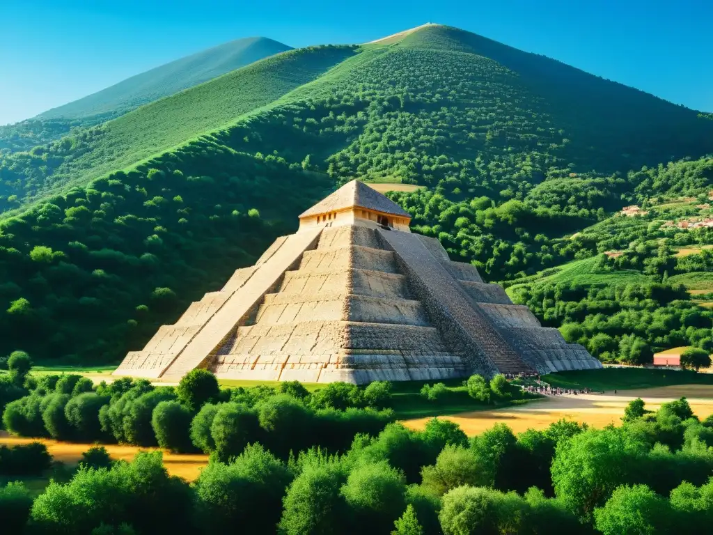 Descubre la majestuosidad de la Pirámide del Sol en Bosnia Descubre las Pirámides de Bosnia en este emocionante descubrimiento arqueológico
