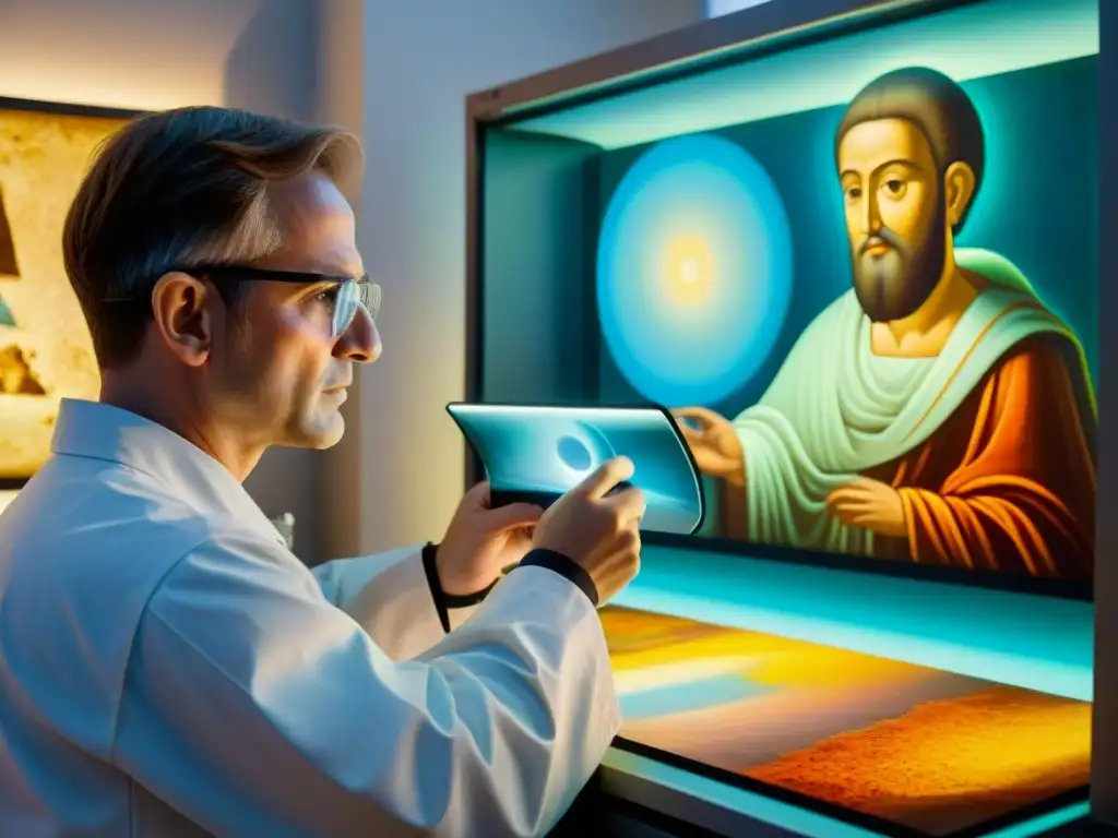 Descubriendo colores perdidos: X-Ray en arte antiguo Revelación de colores en arte antiguo mediante espectroscopía de rayos X