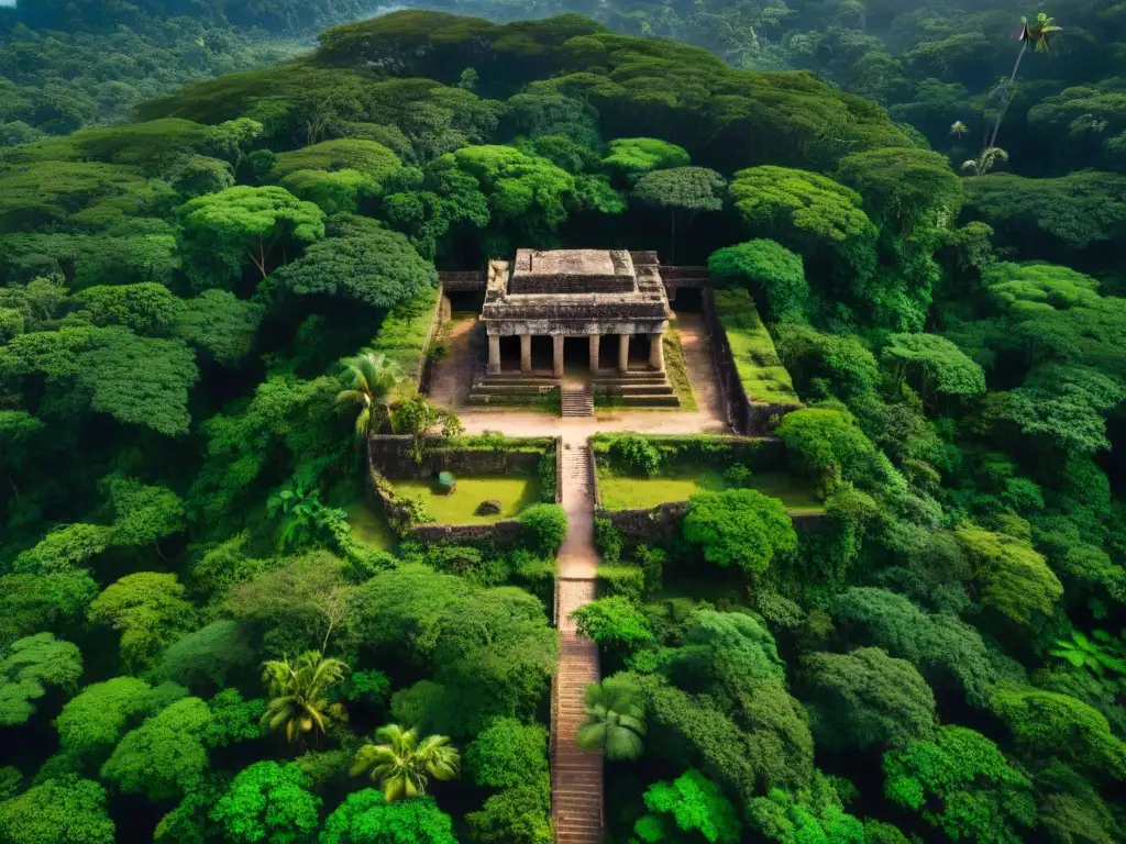 Descubre ruinas ancestrales en la densa jungla: Misterios revelados Descubre ruinas antiguas entre la densa jungla, reveladas por la detección de asentamientos antiguos con sensores